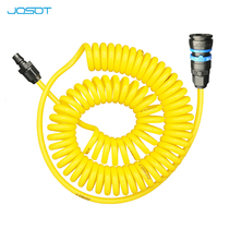 Jozon PU Spring Hose PU Spiral Pipe PU Telescopic Tube Laboratory Nitrogen Pipe PU Snake Type Hose T-808J