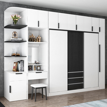 Modern minimalist wardrobe multifunction master bedroom with large wardrobe bedroom sliding door wardrobe economical type of sliding door wardrobe closet closet