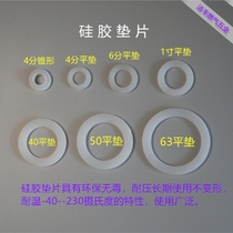 Silicone gasket Nitrile gasket 4 points 6 points 1 inch 40 50 63 plumbing hose bellows temperature and pressure pad