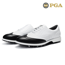 PGA New Golf Shoes Men Fashion Waterproof Golf Shoes Classic British Leisure Shoes for Men