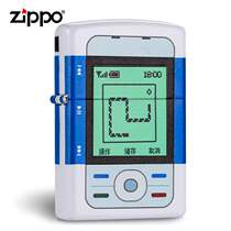 zippo lighter original genuine windproof counter color printing classic nostalgic mobile phone collection mens play