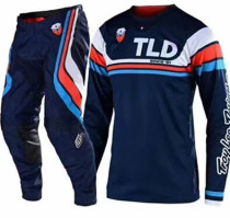 New TLD off-road mountain riding venue competitive motorcycle race suit drop-proof waterproof sweat-absorbing dark blue