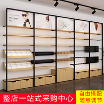 Mingchuang shelf display rack Boutique jewelry store shelf Maternal and child pet stationery store mobile phone accessories display cabinet display cabinet