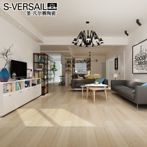 St Versailles Populus wood imitation wood grain floor tiles Balcony Nordic wood floor tiles Bedroom wood grain tiles 150×900