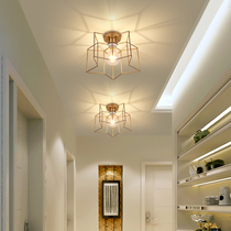 Five-pointed star Nordic bedroom entrance lamps foyer balcony corridor lights led ceiling lights into the home lighting