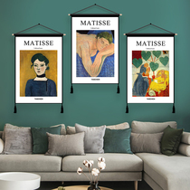 Matisse oil painting rental renovation ins hanging cloth painting living room dining room hanging painting Tapestry bedroom meter box decoration painting