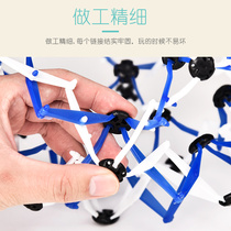  Childrens toys Magic retractable ball Flowering ball hand catching ball Boy girl toy shrink pinball elastic throwing catch ball