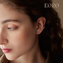 EORO sterling silver ear clip earrings without ear holes womens 2021 summer trendy ear hanging earrings earrings ear bone clip