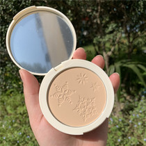 JOJO snow muscle skin-friendly soft powder cake controlled oil powder cake make-up durable waterproof concealer dry powder makeup Unicorn