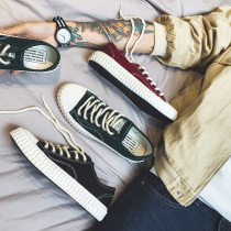  New trend mens shoes all-match casual canvas shoes mens low-top cloth shoes boys biscuit tide shoes summer breathable