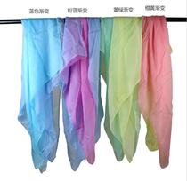 Waldorf Xuan Li small shop Hand-dyed four seasons table classroom layout High-quality two-color gradient silk 2m