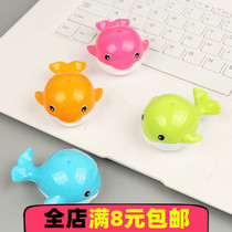 Creative cute whale double hole pencil sharpener pencil sharpener pencil sharpener