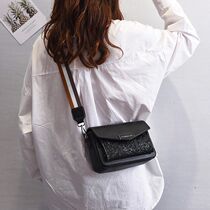 Hong Kong Women's Bag Light Luxury Brand Small Fresh Mini Bag 2021 New Fashion Girl Shoulder Broadband Messenger Bag