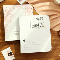 Album This anniversary album 4 inch 6 inch 240 sheets over plastic can put gifts Album collection album Family couple record book