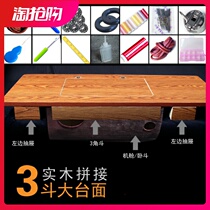 Sewing machine countertop plate Pedaled Tabletop Plate Old accessories Home Wood planks with drawer solid wood Clover tailoring machine