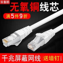 Double Magpie 6 six computer network cable Gigabit network cable Finished jumper broadband cable 1m5m10m20m50 meters