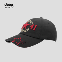 2021 new jeep JEEP pure cotton men and women outdoor sports baseball cap spring and summer travel sun hat spring and summer hat