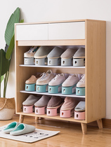 Storage shoe rack double-layer dormitory artifact shoe support integrated household shoe storage rack shoe cabinet saving space storage rack