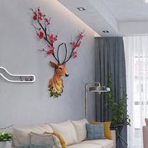 Wall-mounted Xuanguan Home Residence Ornament Art Solid Decoration Hanging on the wall Bill Bucks Living Room Background Wall Hanging Accessories
