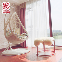 Swing chair home lazy man Crane chair hanging basket Net Red Vine Chair indoor rocking chair balcony Birds Nest rocking chair hammock