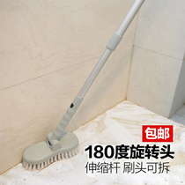 Long handle stiff hair washing brush floor brush tile bathroom toilet cleaning brush engage in sanitary tools