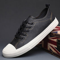 2022 spring mens shoes trendy casual shoes young men students lace-up sneakers all-match low-top shoes trendy mens shoes