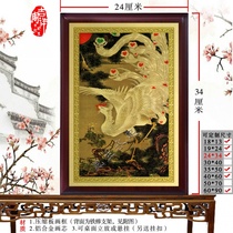 Phoenix Painting Swing Piece Auspicious Phoenix White Phoenix National Painting