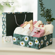 Newborn baby gift box set gift cute girl gift bag newborn baby clothes full moon gift gift