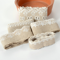 Jujiao linen lace embroidered lace diy hand clothing accessories