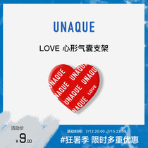 UNAQUE Caring-shaped LOVE mobile phone airbag telescopic bracket selfie-watching bracket deity