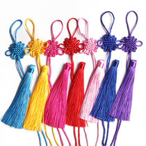 (10 pieces) Small Chinese knot No. 5 6 knot pure hand-woven car pendant accessories household decoration