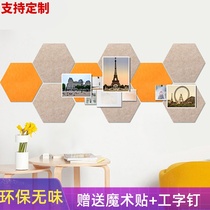 Cork board Photo wall Felt board Kindergarten work display wall Message board Photo board Bulletin board Home decoration