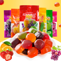 Malaysia LOT100 fruit jointful candy 100% fruit juice fudge 150g * 2 pack