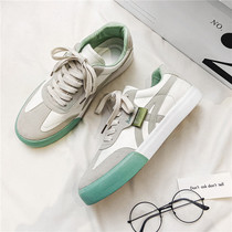 Canvas men shoes Korean version of ins trendy shoes flat shoes cloth shoes trend small white Japanese retro 2021 new autumn and winter