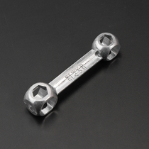 Bike Repair Tool Bone Wrench External Hexagon Porous Small Wrench Portable Maintenance External Hexagon Wrench
