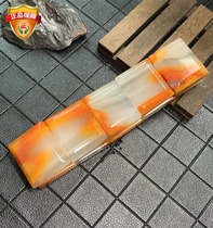  Yunnan natural yellow dragon jade A goods chicken blood red sands old material mens hand chain ice three color womens models