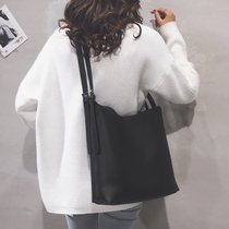 Retro big bag Girl 2021 new tide Han version Leisure 100 hitch bag Jane about large capacity single shoulder inclined satchel bag