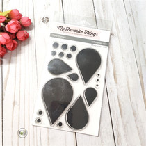 My favorite things Color Drops Import Clear Stamp