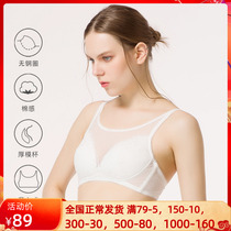 IMIS Love Beautiful Lady 3 4 Underwear No Steel Ring Big Code Closeted Breast large breasted bra IM17AMS1