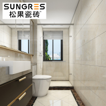 Pine Cones Modern Simple Beige Marble Tile Toilet Wall Tiles Floor Tiles Kitchen Wall Tiles 400800