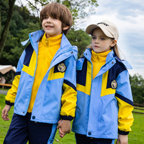 Animation House Kindergarten Garden Clothes Spring and Autumn Clothes School Uniform Set Primary School Class Clothes Teachers British Style Graduation Games