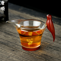 Tang Shun Silver Wood to Kung Fu Tea Differ for High Temperature and Thickness Side to Top Tea Circup Accessories