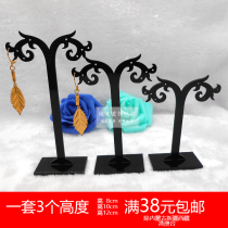 Acrylic earrings shelf display storage rack earrings hanging frame jewelry window display rack ins display rack