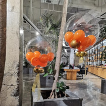 Transparent Popo Ball midball Ball Shop Mall 4S Car Shop Decorative Festival Promotions Atmosphere Birthday Placement