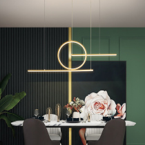 Restaurant chandelier modern simple lighting creative personality dining room lights Nordic bar home LED light dining table lamps