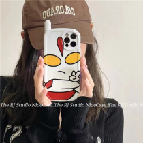 Ultra cute Ottmann Apple x mobile phone shell iPhone11 12 13pro max silica gel 7 8plus soft cover xr big mobile phone shaped xs female section 7p cartoon 11