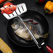 Fry Fish Shoveling Fish Shovels 304 Stainless Steel Thickened Home F Large Flat Shovel Oil Spill Shovel Fried Fish Frying Pan