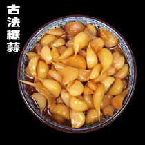 Hotel appetizers sweet vinegar garlic pickled sugar garlic salty sweet taste fresh pickled Pickles fast food food