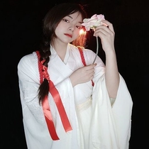 forthcoming out of print Chinese style white goddess girl three-piece summer super immortal antique clothing set