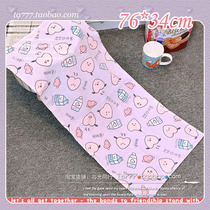 Walk with the light] Day single cartoon facial towel womens hand wipe sweat towel cotton soft towel first special offer